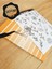 - Şeffaf Floral & Leaf Temalı Laptop Notebook Telefon Tablet Ajanda Sticker Seti 3