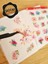 - Şeffaf Floral & Leaf Temalı Laptop Notebook Telefon Tablet Ajanda Sticker Seti 2