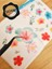 - Şeffaf Floral & Leaf Temalı Laptop Notebook Telefon Tablet Ajanda Sticker Seti 2