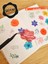 - Şeffaf Floral & Leaf Temalı Laptop Notebook Telefon Tablet Ajanda Sticker Seti 2