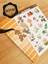 - Şeffaf Floral & Leaf Temalı Laptop Notebook Telefon Tablet Ajanda Sticker Seti 3