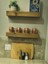 Dekoratif Doğal Ahşap 2’li Takım 95x20x4 cm (Gizli Aparatlı Raf) 1