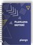 Mavi Üçgenler Günlük Planlayıcı Defter - Daily Planner - Ders Çalışma Planlayıcı Defteri - Planlama Defteri 1