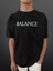 Balance Baskılı Bisiklet Yaka T-Shirt Penye 1