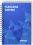 Mavi Işıklar Günlük Planlayıcı Defter - Daily Planner - Ders Çalışma Planlayıcı Defteri - Planlama Defteri 1