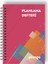 Kırmızı Kareler Günlük Planlayıcı Defter - Daily Planner - Ders Çalışma Planlayıcı Defteri - Planlama Defteri 1