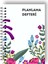 Çiçek Bahçesi Günlük Planlayıcı Defter - Daily Planner - Ders Çalışma Planlayıcı Defteri - Planlama Defteri 1