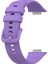 Huawei Watch Fit 2 Uyumlu Spor Silikon Kordon Lila 1