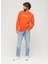 Bisiklet Yaka Turuncu Erkek Sweatshırt M2013527A2LN_LUXURY Sport Loose Fıt 1
