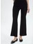 Normal Bel Standart Siyah Kadın Pantolon 24YSL5193 2