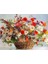 Çiçek Sepeti Sayılarla Boyama SETI(40X50) cm Tuval Şasesine Gerili) 1