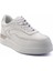 Beyaz Hakiki Deri Erkek Sneaker E01310112903 1