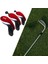3'lü Golf Kılıfı No. 3 4 5 6 7 x Oversize Golf Kırmızı (Yurt Dışından) 3