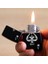 Kişiye Özel Isimli Benzinli Zippo Çakmak Maça Ası Temalı Siyah 2