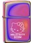 Kişiye Özel Isimli Benzinli Zippo Çakmak Pembe Hello Kitty Tasarım 2
