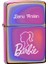 Kişiye Özel Isimli Benzinli Zippo Çakmak Pembe Barbie Tasarım 2