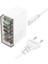 Super Şarj Istasyonu 1.2mt 3 Type-C +3 Usb-A Girişli 65W Şarj Başlık Samsung Iphone Şarj Başlık 1