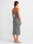 91127 Straplez Midi Elbise-Antrasit 2