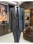 Italyan Stil Slim Fit Ceket Yelek Pantolon Takım Elbise Antrasit T10320 5