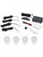 Honda Accord/acura/city/civic Uyumlu Beyaz Ekranlı Park Sensörü 5