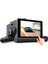 DS-513 Full Hd 1080P Dokunmatik Araç Içi Dvr Kamera 3 Kameralı 1