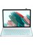 Klavye + Kılıf A08 Samsung Galaxy Tab A8 10.5 2021 SM-X200 / SM-X205 Açık Yeşil (Yurt Dışından) 3