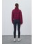 Kadın Şardonlu Yarım Balıkçı Yaka Fermuarlı Sweatshirt 3
