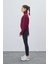 Kadın Şardonlu Yarım Balıkçı Yaka Fermuarlı Sweatshirt 4