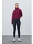 Kadın Şardonlu Yarım Balıkçı Yaka Fermuarlı Sweatshirt 5