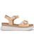 Kadın Deri Camel Rugan Düz Sandalet 766 2579 Bn Sndlt Y24 Camel Krsk Rgn 1