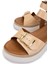 Kadın Deri Camel Rugan Düz Sandalet 766 2579 Bn Sndlt Y24 Camel Krsk Rgn 3