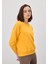 Kadın Kayısı Renk Basic Sweatshirt 5