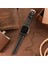 Apple Watch 42 / 44 / 45 / 49 mm Ultra Ultra 2 Uyumlu Deri Kordon Seri 9 8 7 6 5 4 3 Uyumlu Hakiki Deri Kayış Siyah 1