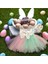 Kız Bebek Mevlüt Takımı Tütülü Renkli Prenses Elbise Baby Shower Doğum Günü Özel Gün Set 4 Parça 2