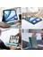 iPad Air 11 Inç 6. Nesil Rgb LED Işıklı Türkçe Karakterli Bluetooth Özellikli Kalemlikli Klavyeli Kılıf A2902 A2903 A2904 4