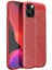 Apple iPhone 12 Pro - Uyumlu Zore Niss Silikon Kapak-Kırmızı 1