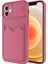 Apple iPhone 12 - Uyumlu ​zore Kartix Kapak-Koyu Mor 1