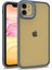 Apple iPhone 11 - Uyumlu Zore Flora Kapak-Sierra Mavi 1