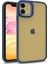 Apple iPhone 11 - Uyumlu Zore Flora Kapak-Sierra Mavi 5