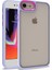 Apple iPhone Se 2020 - Uyumlu Zore Flora Kapak-Lila 1