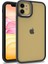 Apple iPhone 11 - Uyumlu Zore Flora Kapak-Siyah 1