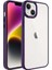 Apple iPhone 14 Plus - Uyumlu Zore Krom Kapak-Derin Mor 1
