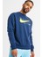 Air Sportswear Clup Hoodie Blue Standart Fit Kesim Lacivert Erkek Sweatshrit 4