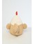 Tavuk 35 cm Sevimli Peluş Oyuncak, Hediyelik Oyuncak, Bebek Yastığı 5