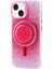 iPhone 15 Zore Magsafe Şarj Özellikli Tak-Çıkar Pop Soketli Zore Tiktok Kapak-Pembe Koyu 1