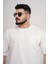 Erkek Over Size Basic Cepli T-SHIRT%100 Pamuklu Kalın Dokulu Kumaş Bisiklet Yaka 1