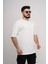 Erkek Over Size Basic Cepli T-SHIRT%100 Pamuklu Kalın Dokulu Kumaş Bisiklet Yaka 3
