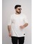 Erkek Over Size Basic Cepli T-SHIRT%100 Pamuklu Kalın Dokulu Kumaş Bisiklet Yaka 4