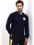 Paramedik Yakalı Unisex Tshirt Uzun Kol - Lacivert 3