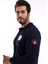 Paramedik Yakalı Unisex Tshirt Uzun Kol - Lacivert 4